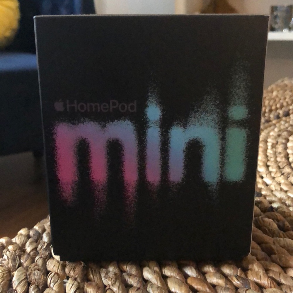 COPY - Excellent condition and not used at all Apple HomePod Mini!